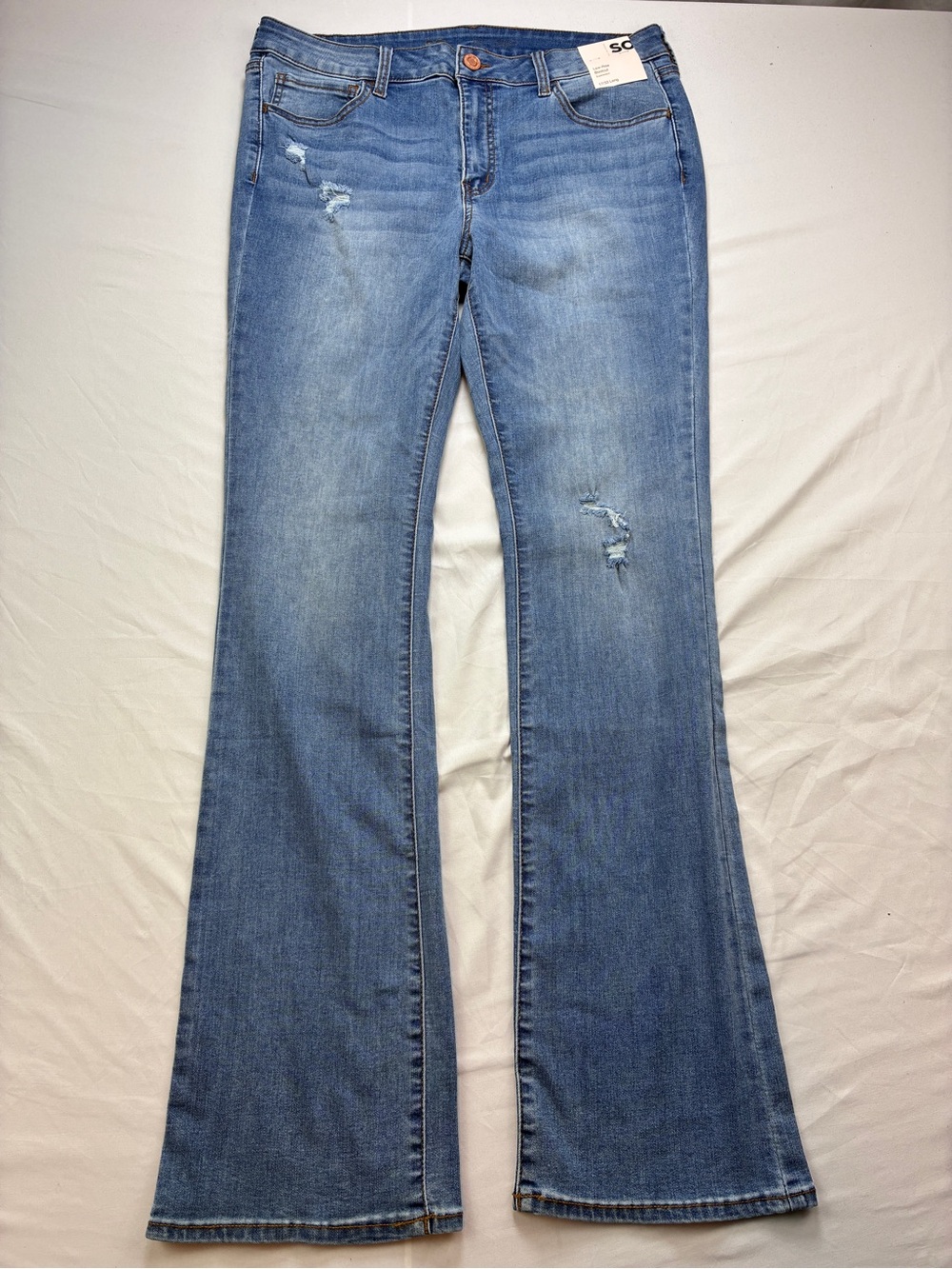 SO Goods For Life -Ladies Low-Rise Bootcut Jeans NWT Sz 17/33 long
